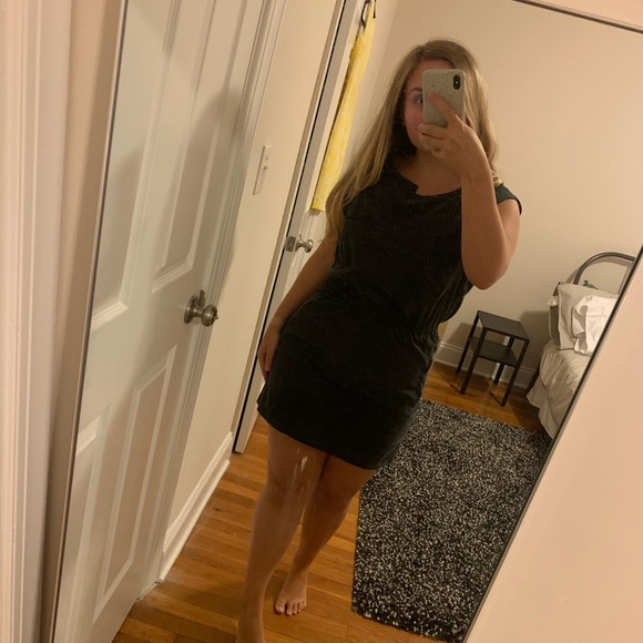 Urban Outfitters chic slate grey black dress - Picture 1 of 5